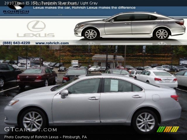 2010 Lexus ES 350 in Tungsten Silver Pearl