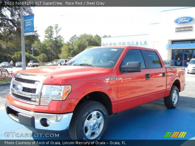 2013 Ford F150 XLT SuperCrew in Race Red