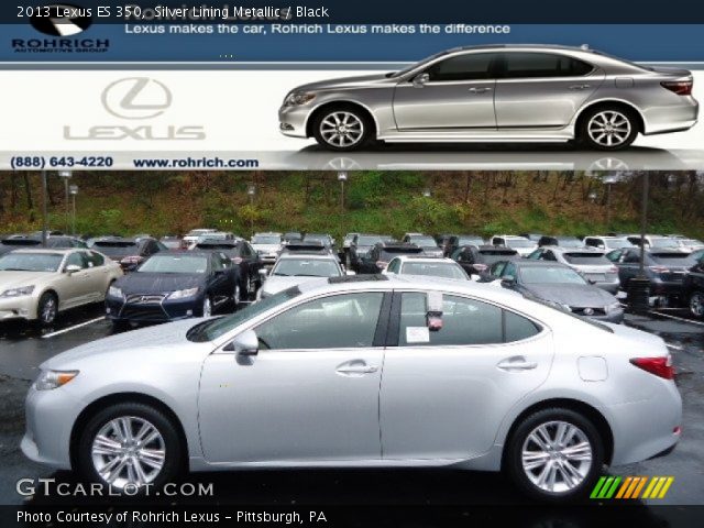 2013 Lexus ES 350 in Silver Lining Metallic