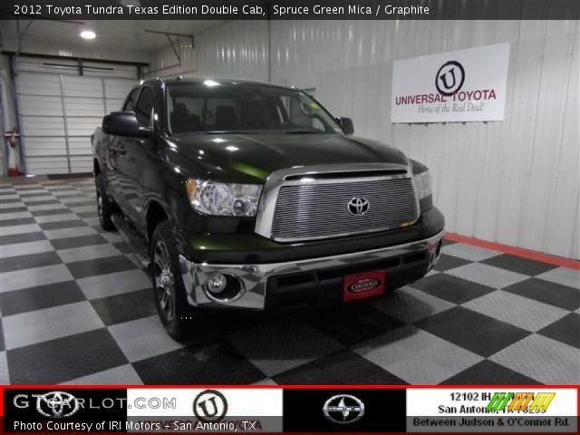 2012 Toyota Tundra Texas Edition Double Cab in Spruce Green Mica