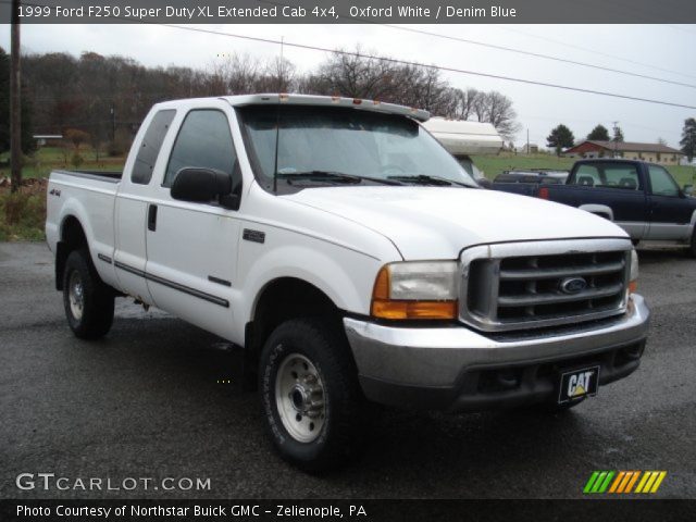 Oxford White 1999 Ford F250 Super Duty Xl Extended Cab 4x4