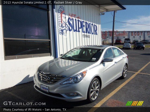 2013 Hyundai Sonata Limited 2.0T in Radiant Silver