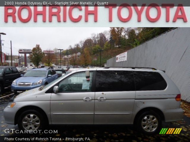 2003 Honda Odyssey EX-L in Starlight Silver Metallic