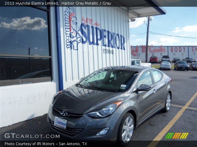 2013 Hyundai Elantra Limited in Harbor Gray Metallic