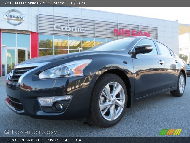 2013 Nissan Altima 2.5 SV in Storm Blue