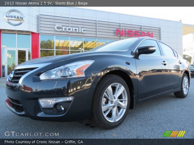 2013 Nissan altima sv storm blue #2