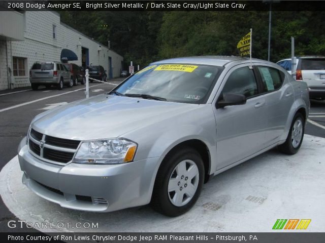 2008 Dodge Avenger SE in Bright Silver Metallic