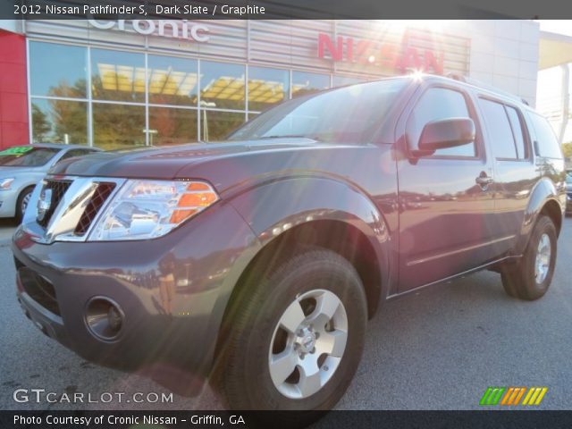 2012 Nissan Pathfinder S in Dark Slate