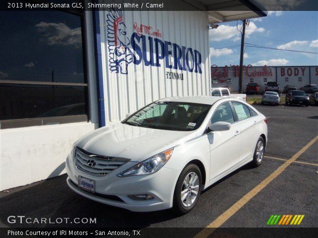 2013 Hyundai Sonata GLS in Shimmering White
