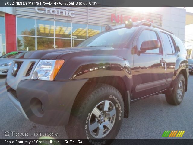 2012 Nissan Xterra Pro-4X 4x4 in Super Black
