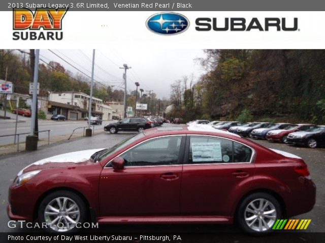 2013 Subaru Legacy 3.6R Limited in Venetian Red Pearl
