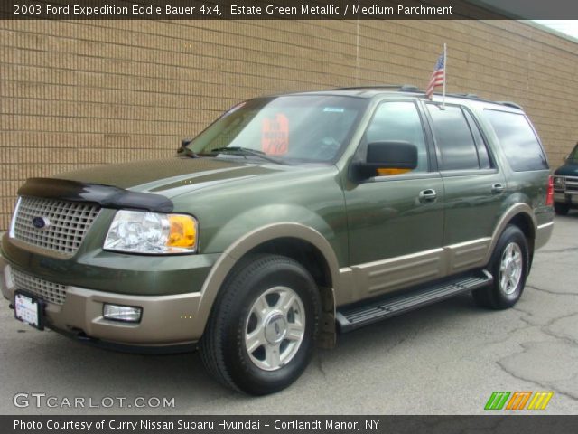 2003 Ford Expedition Eddie Bauer 4x4 in Estate Green Metallic