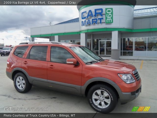 2009 Kia Borrego LX V6 4x4 in Copperhead