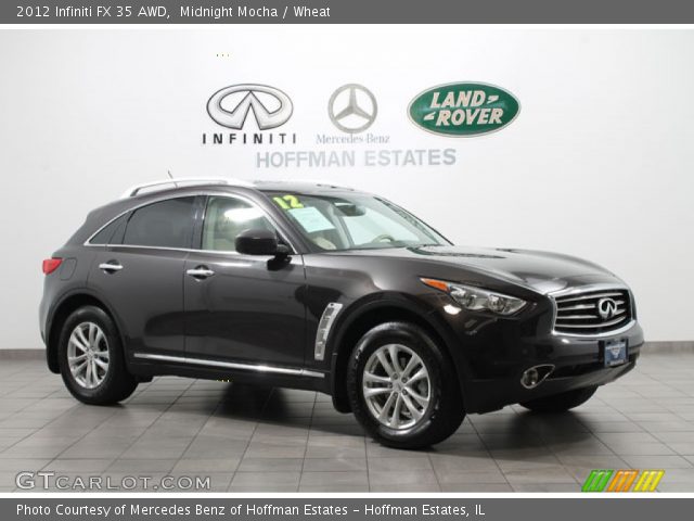 2012 Infiniti FX 35 AWD in Midnight Mocha