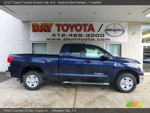 2013 Toyota Tundra Double Cab 4x4 in Nautical Blue Metallic