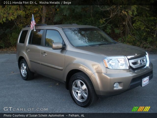 2011 Honda Pilot EX-L in Mocha Metallic