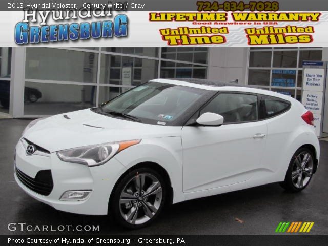2013 Hyundai Veloster  in Century White