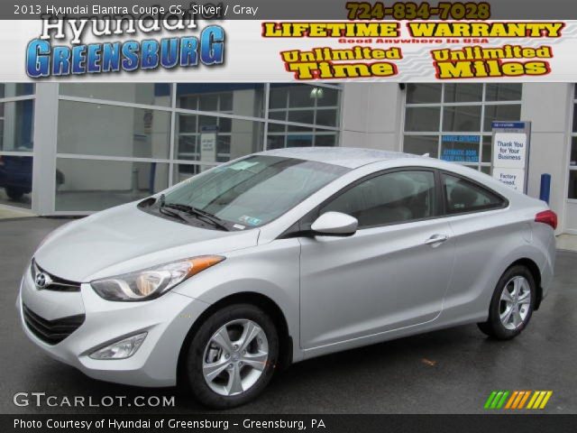 2013 Hyundai Elantra Coupe GS in Silver