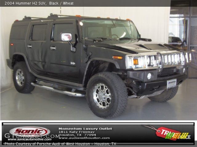 2004 Hummer H2 SUV in Black