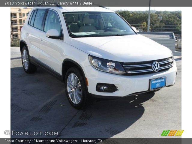 2013 Volkswagen Tiguan SE in Candy White