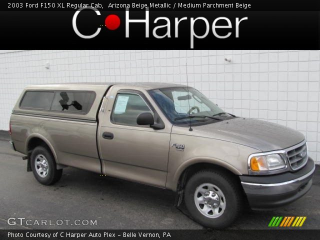 2003 Ford F150 XL Regular Cab in Arizona Beige Metallic