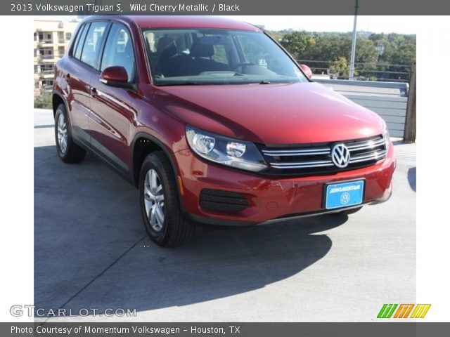 2013 Volkswagen Tiguan S in Wild Cherry Metallic