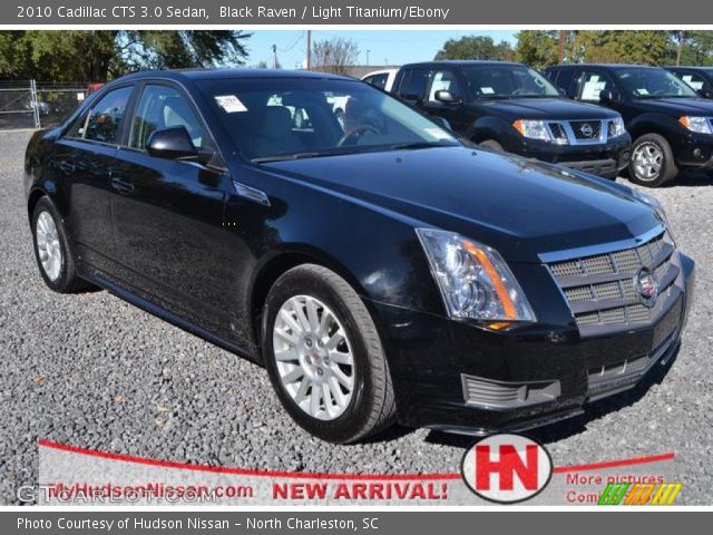 2010 Cadillac CTS 3.0 Sedan in Black Raven