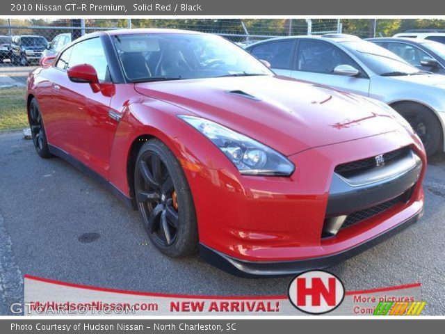 2010 Nissan GT-R Premium in Solid Red