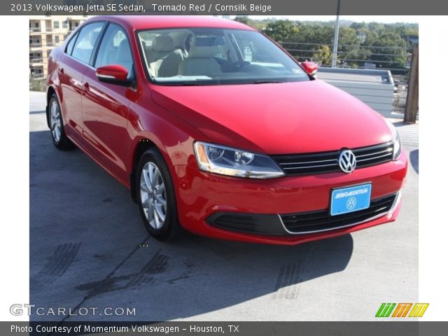 2013 Volkswagen Jetta SE Sedan in Tornado Red