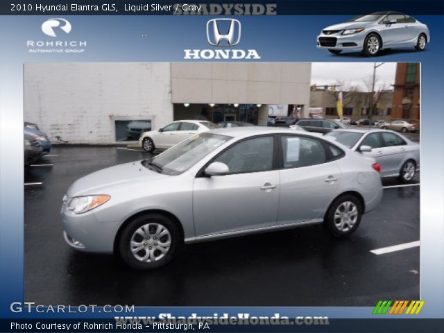 2010 Hyundai Elantra GLS in Liquid Silver