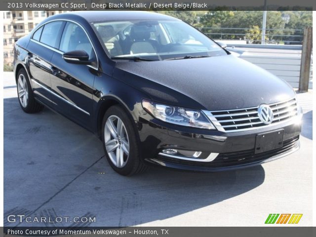 2013 Volkswagen CC Sport in Deep Black Metallic