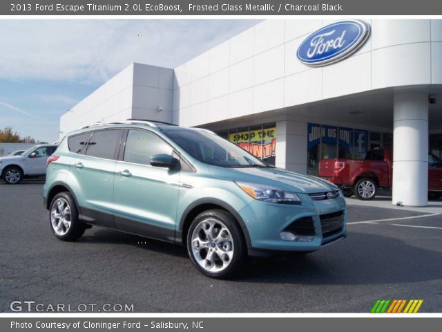 2013 Ford Escape Titanium 2.0L EcoBoost in Frosted Glass Metallic