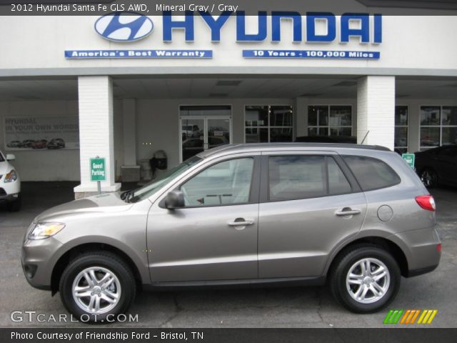 2012 Hyundai Santa Fe GLS AWD in Mineral Gray