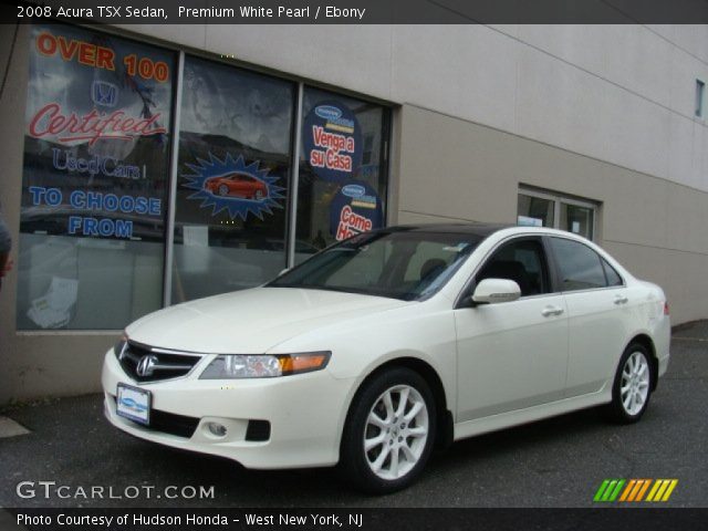 2008 Acura TSX Sedan in Premium White Pearl
