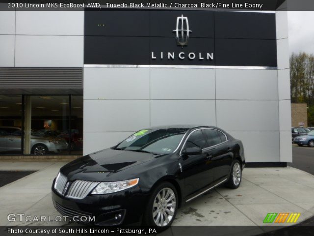 2010 Lincoln MKS EcoBoost AWD in Tuxedo Black Metallic