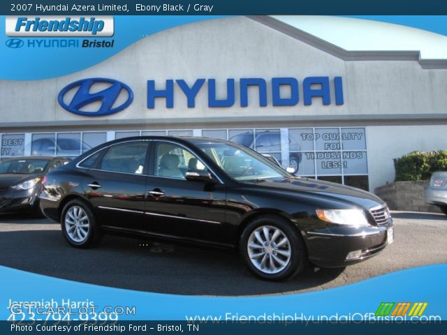 2007 Hyundai Azera Limited in Ebony Black