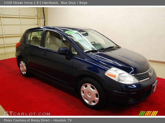 2008 Nissan Versa 1.8 S Hatchback in Blue Onyx
