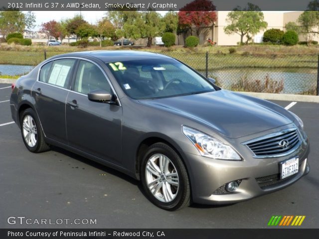2012 Infiniti G 37 x AWD Sedan in Smoky Quartz