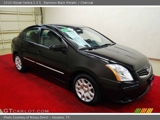 2010 Nissan Sentra 2.0 S in Espresso Black Metallic