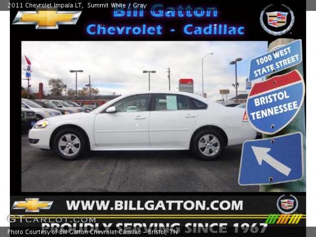 2011 Chevrolet Impala LT in Summit White