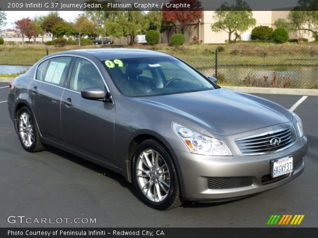 2009 Infiniti G 37 Journey Sedan in Platinum Graphite