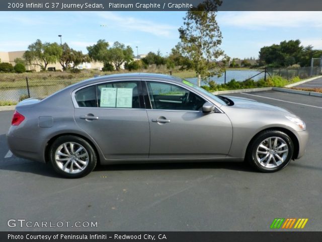 2009 Infiniti G 37 Journey Sedan in Platinum Graphite