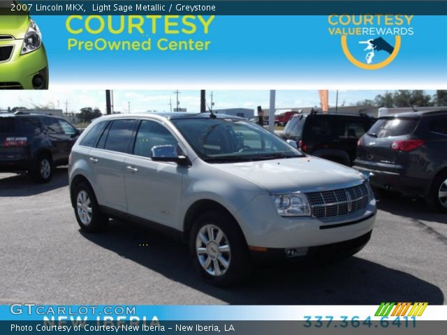 2007 Lincoln MKX  in Light Sage Metallic