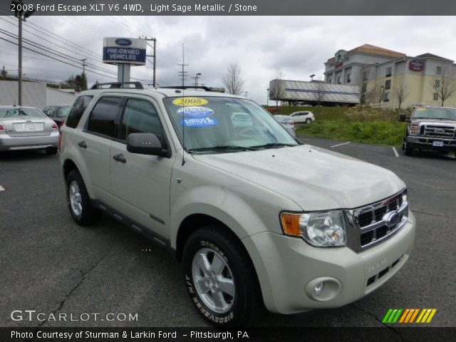 2008 Ford Escape XLT V6 4WD in Light Sage Metallic