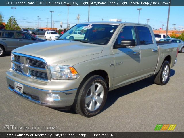 2010 Dodge Ram 1500 Big Horn Crew Cab in Light Graystone Pearl