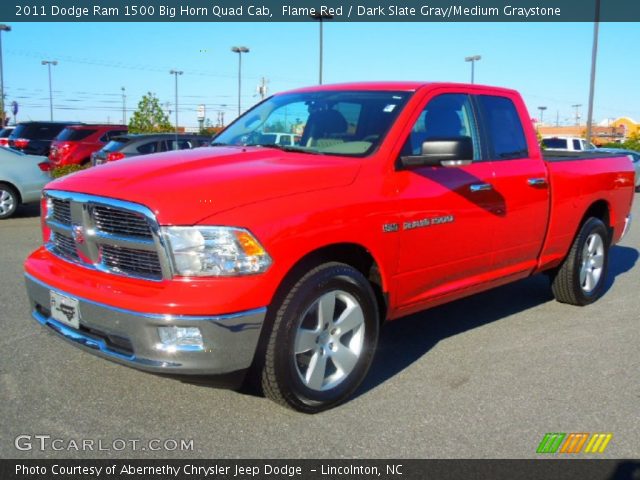 2011 Dodge Ram 1500 Big Horn Quad Cab in Flame Red