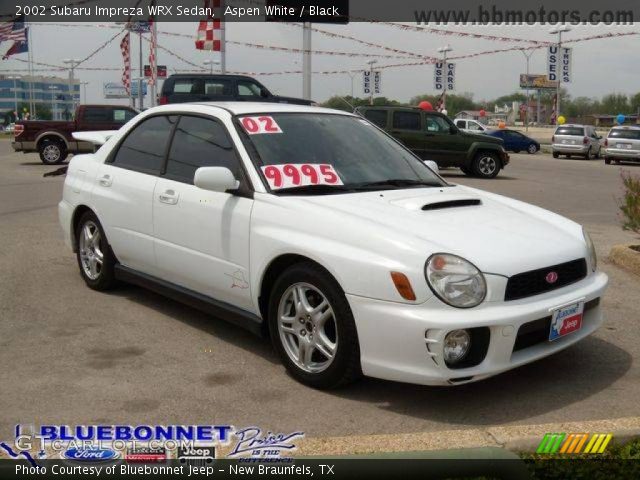 2002 Subaru Impreza WRX Sedan in Aspen White