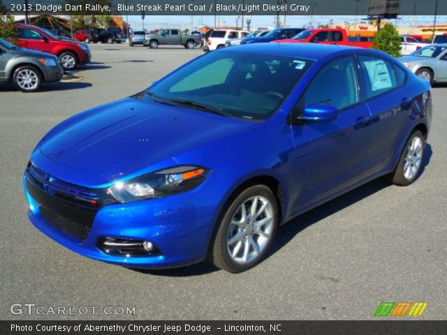2013 Dodge Dart Rallye in Blue Streak Pearl Coat