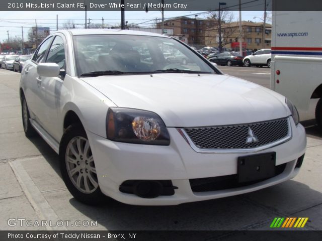 2010 Mitsubishi Galant FE in Dover White Pearl
