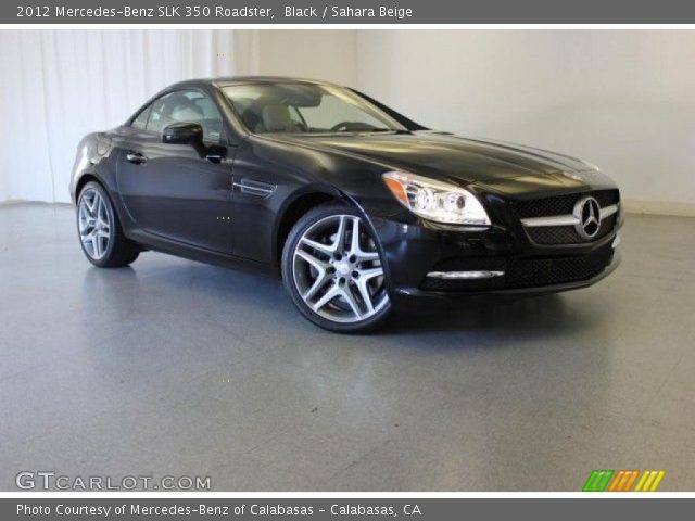 2012 Mercedes-Benz SLK 350 Roadster in Black